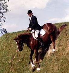 Eddie Macken and Boomerang - Hickstead Derby Bank